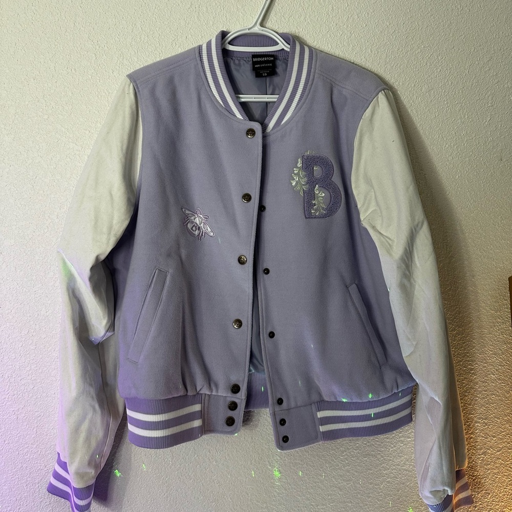 Bridgerton Varsity Jacket size large